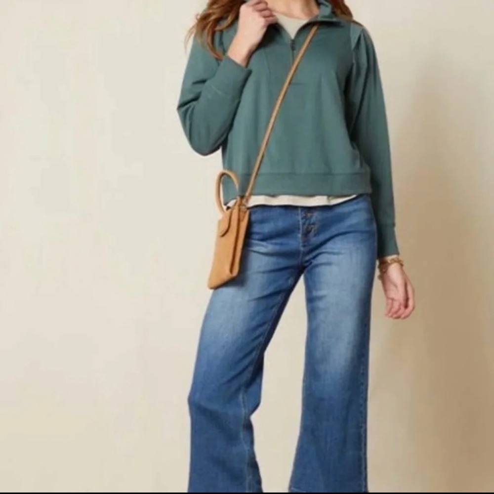 New Matilda Jane (Good Heart) Captiva Wide Leg Cropped Jeans - Size 22